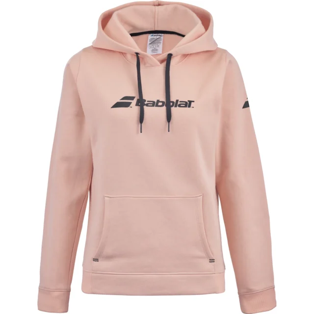 Sweat à capuche Babolat Exercise Hood Sweat Junior Orange chiné