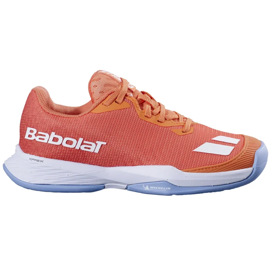 Chaussures de tennis Babolat Jet Mach 3 Junior All Court Enfant Orange clair