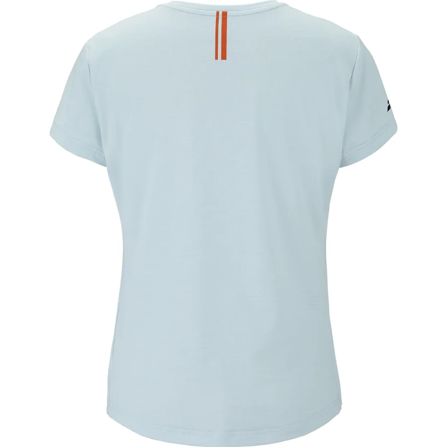 Tee-shirt Babolat Play Cap Sleeve Top Femme Bleu, vue 3