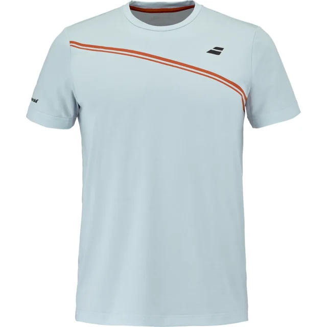 Tee-shirt de tennis Babolat Play Crew Neck Garçon stretch
