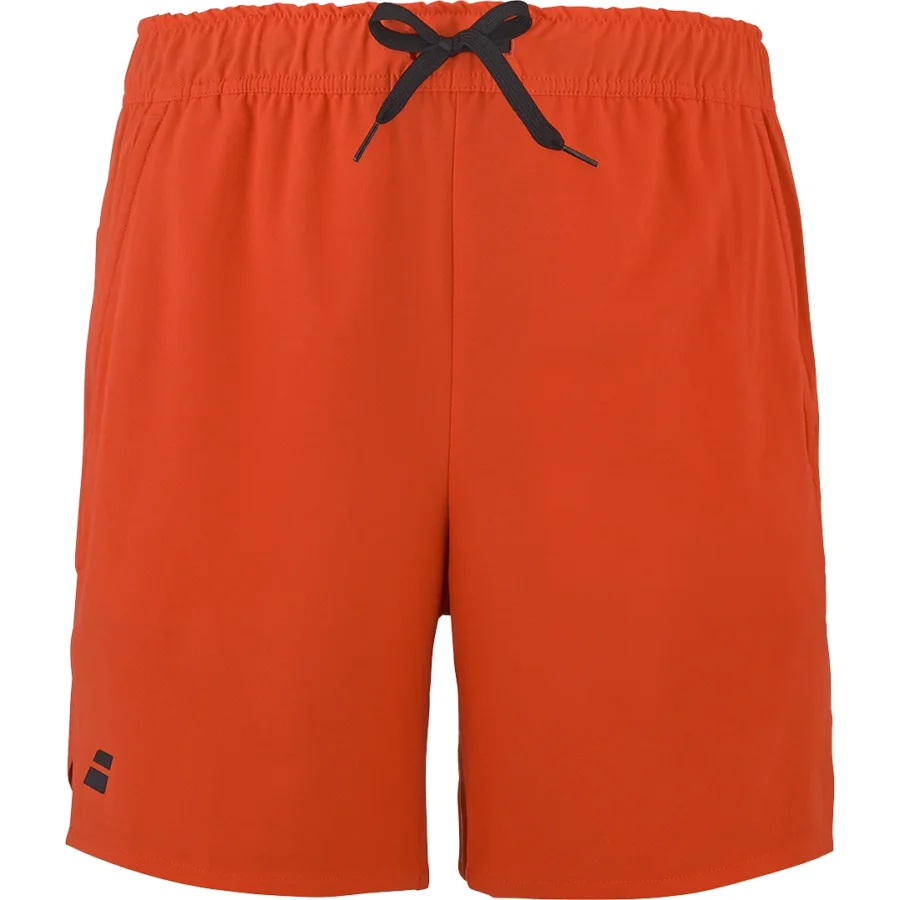 Short de tennis Babolat Play Short Garçon Orange