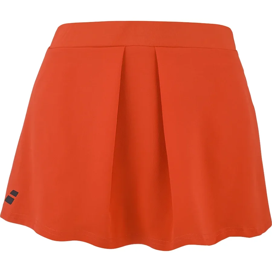 Jupe de tennis Babolat Play Fille bleu et vert stretch