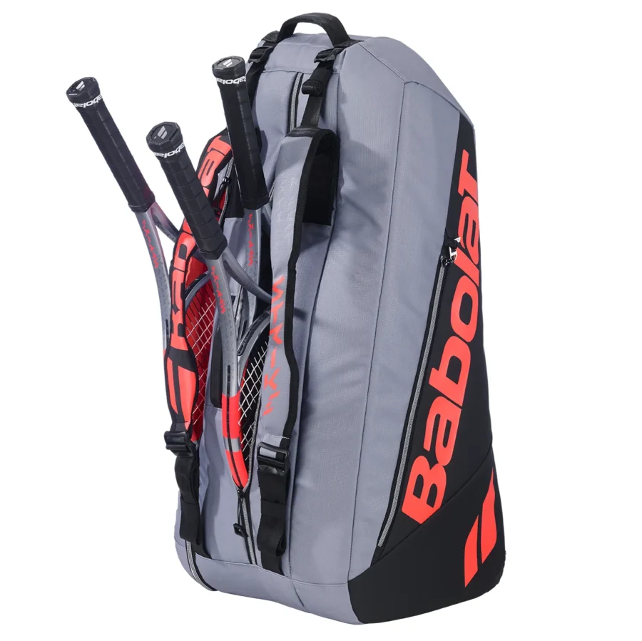 Sac de tennis Babolat RH6 Pure Strike Carbon Grey, vue 3