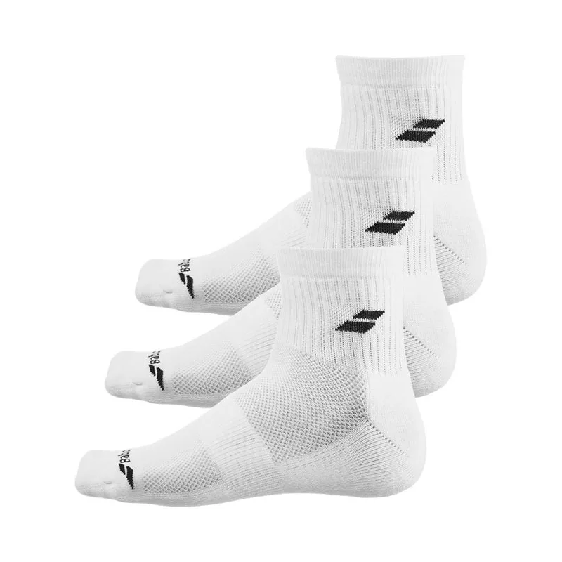 Chaussettes de tennis Babolat Quarter 3 Pairs Pack, vue 3