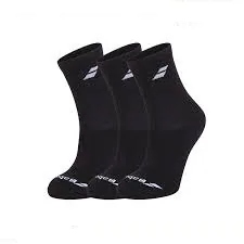 Chaussettes de tennis Babolat Quarter 3 Pairs Pack, vue 4