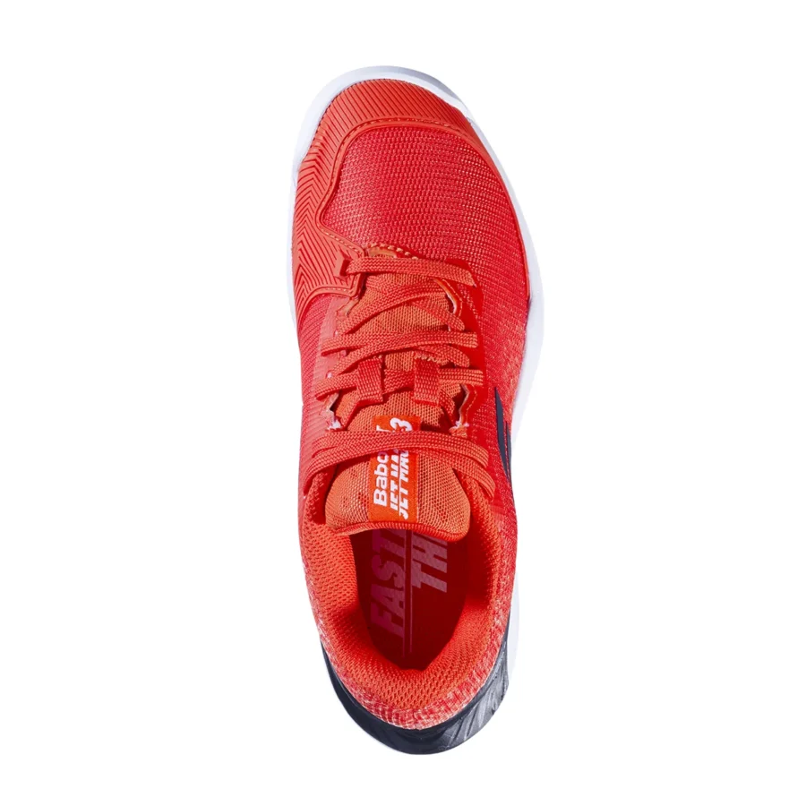 Chaussures de tennis Babolat Jet Mach 3 Junior toutes surfaces, vue 3
