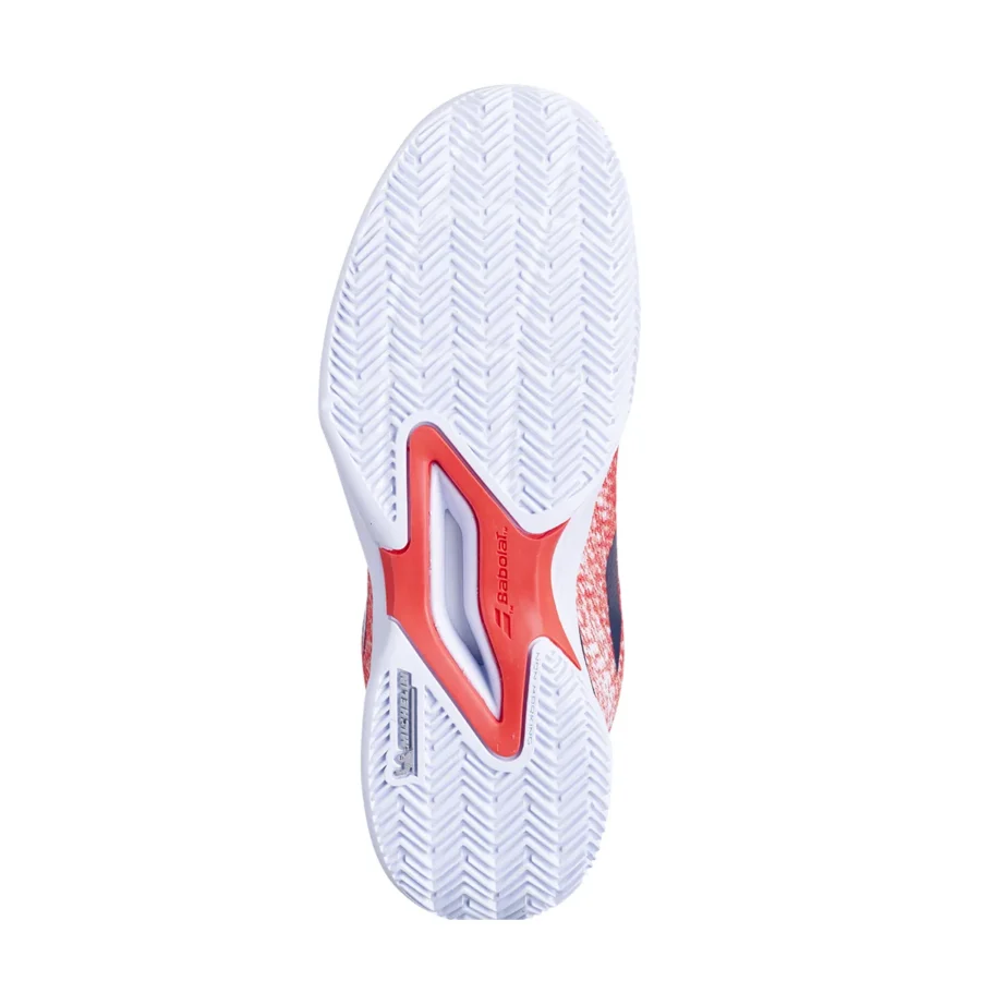 Chaussures de tennis Babolat Jet Mach 3 Junior toutes surfaces, vue 4