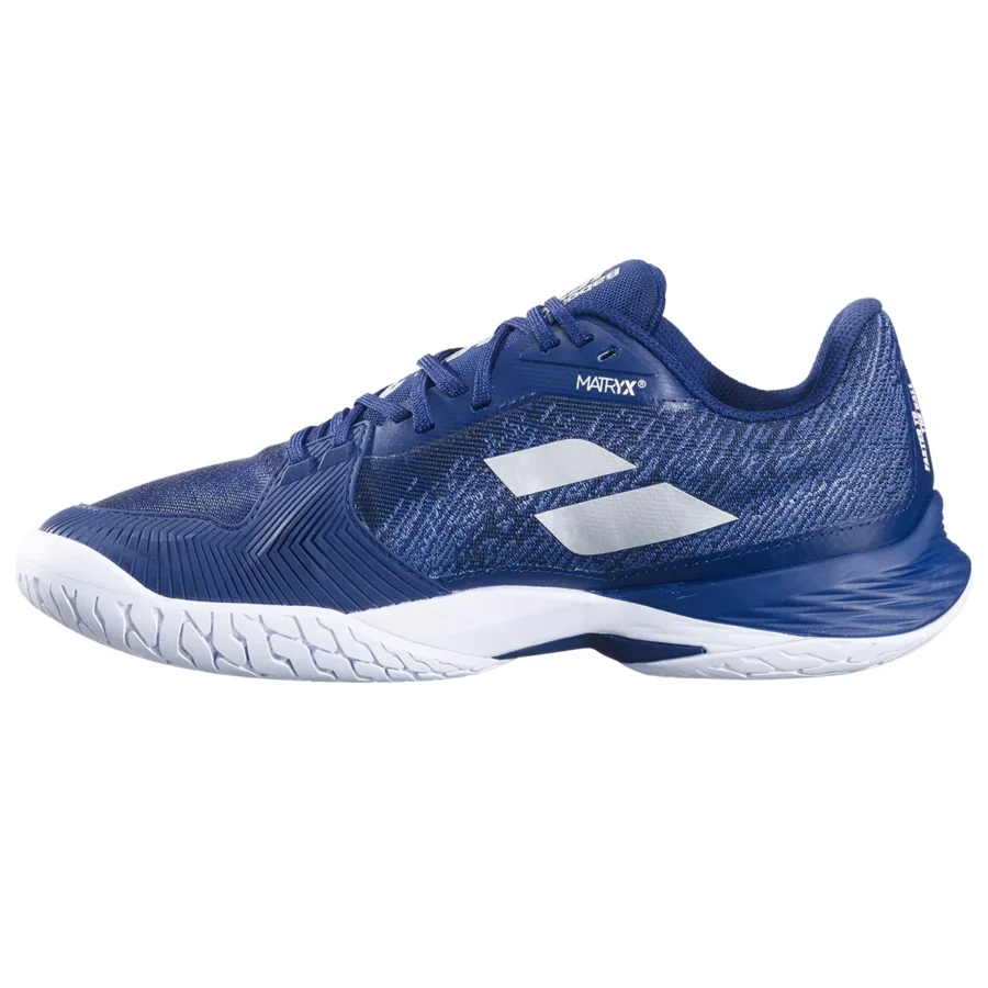 Chaussures de tennis Babolat Jet Mach 3 All Court Homme jaune citron, vue 2