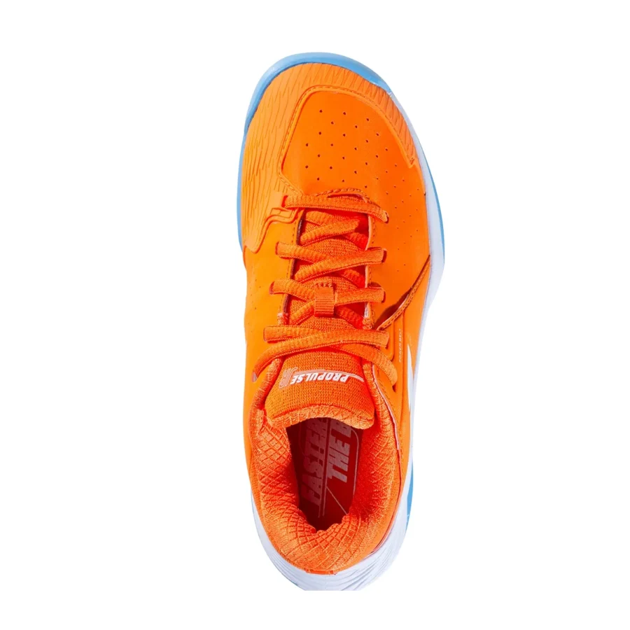Chaussures de tennis Babolat Propulse Junior toutes surfaces Bleu, vue 3