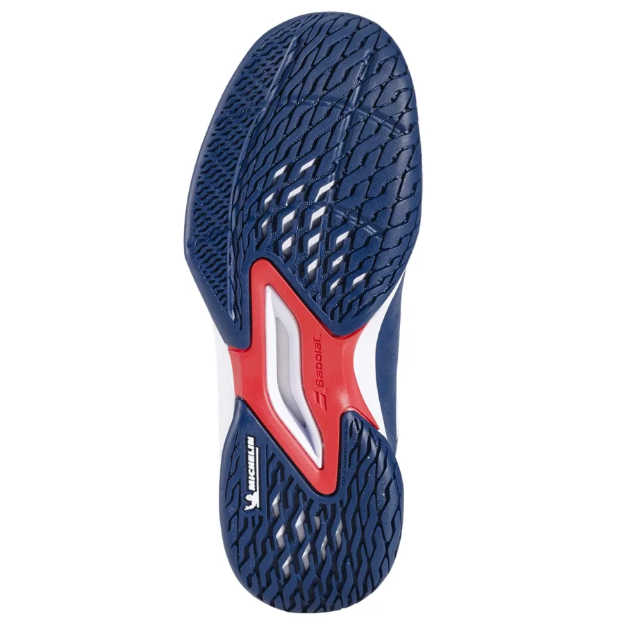 Chaussures de tennis Babolat Propulse All Court Junior Garçon Bleu, vue 5