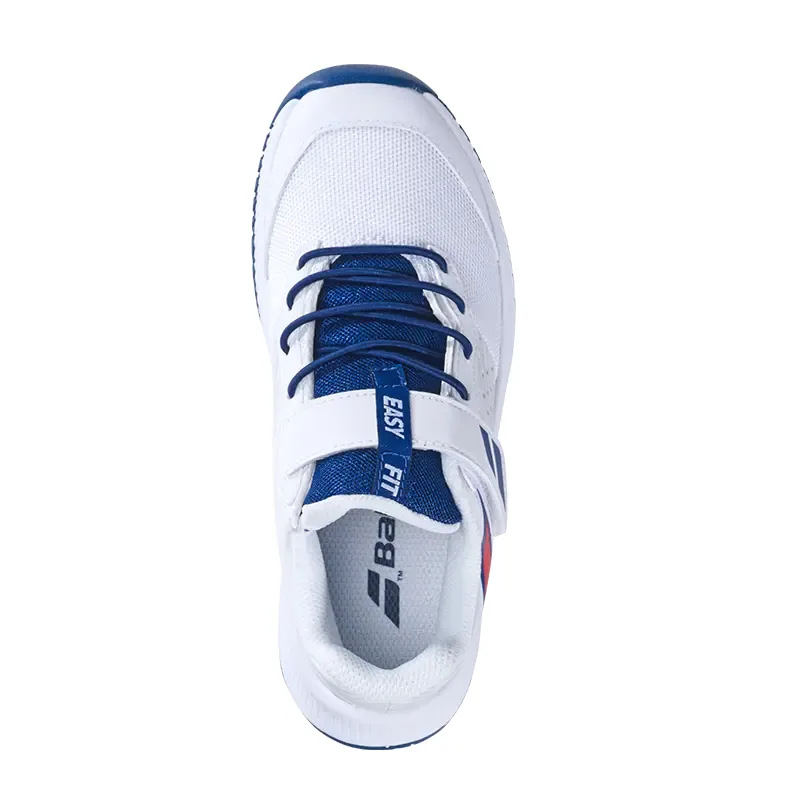 Chaussures de tennis Babolat Pulsion Kid All Court à scratch, vue 4