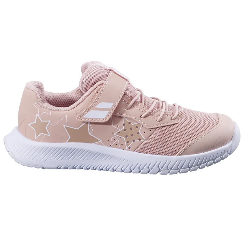 Chaussures de tennis Babolat Pulsion All Court Kid Scratchs Sable