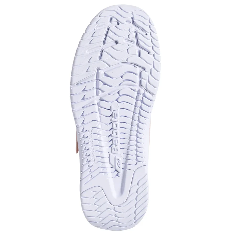 Chaussures de tennis Babolat Pulsion All Court Kid Scratchs Sable, vue 5