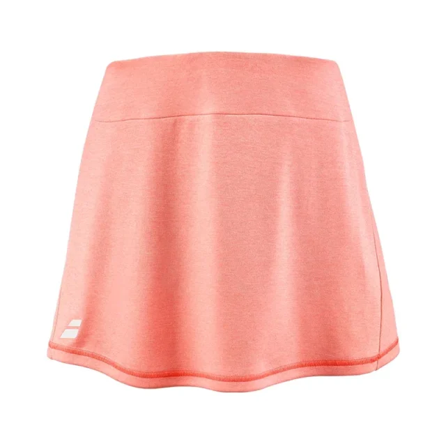 Jupe de tennis Babolat Play Skirt Femme Orange / Bleu foncé