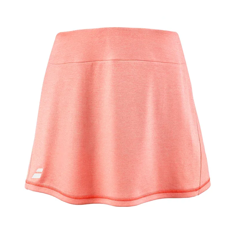 Jupe de tennis fille Babolat Play Skirt Fille Orange / Bleu foncé