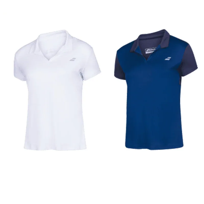 Polo de tennis Babolat Play Polo Fille, vue 2