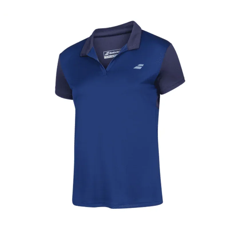 Polo de tennis Babolat Play Polo Fille, vue 3