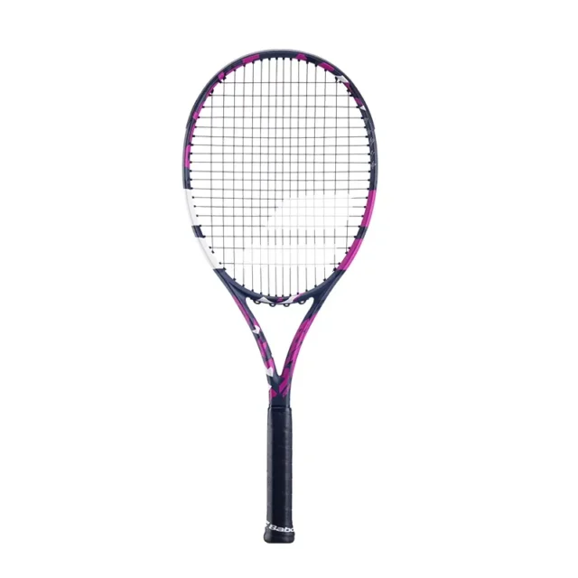 Raquette de tennis Babolat Boost Aero Pink Cordée