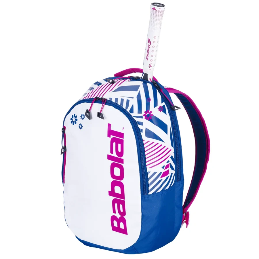 Sac à dos de tennis enfant Babolat Backpack Enfant Bleu / Blanc / Rose, vue 2