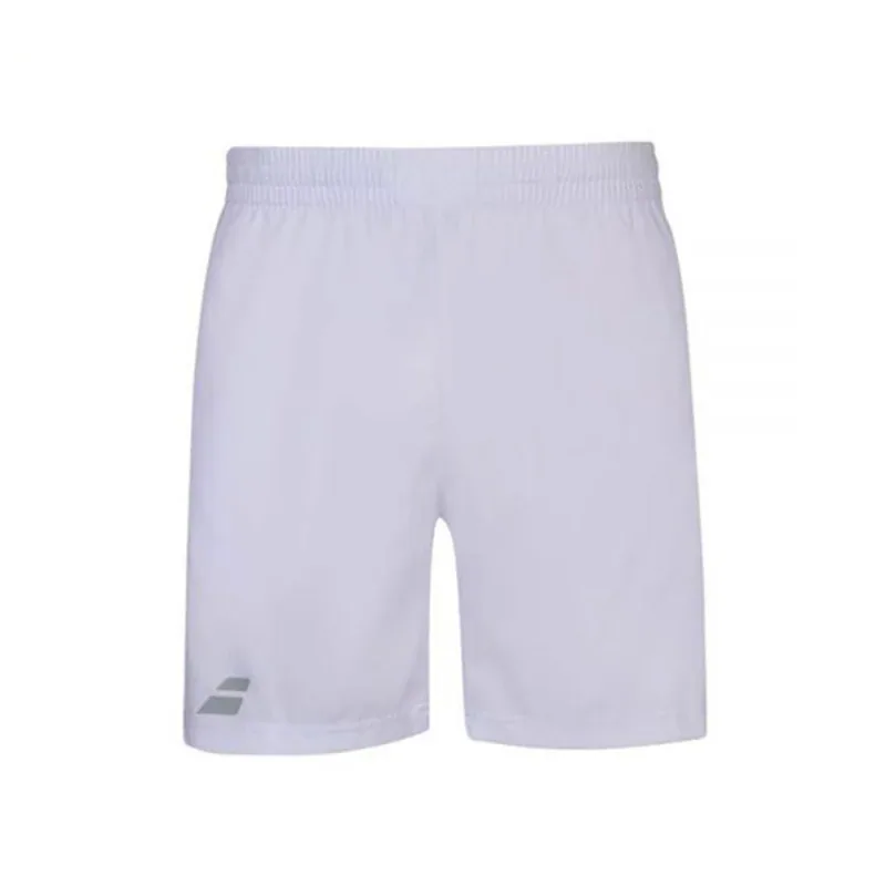 Short de tennis Babolat Play Short Garçon Blanc / Noir, vue 4