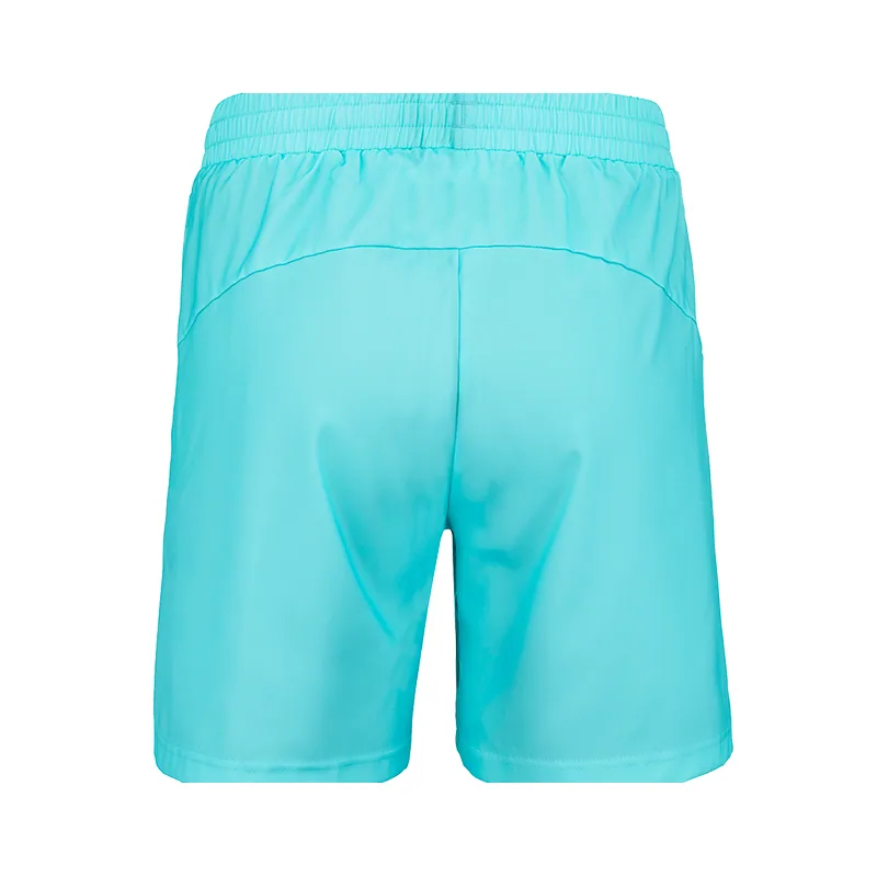 Short de tennis Babolat Play Short Garçon Bleu / Vert, vue 2