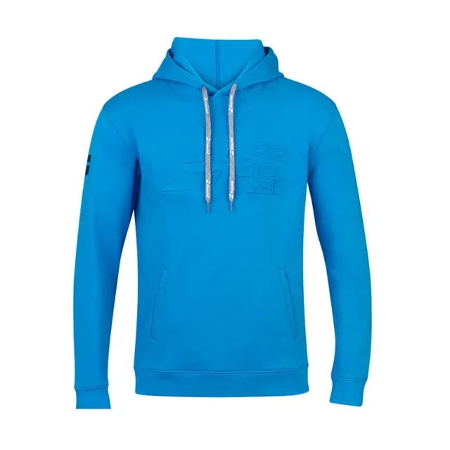 Sweat à capuche Babolat Exercise Hood Sweat Homme Bleu / Noir