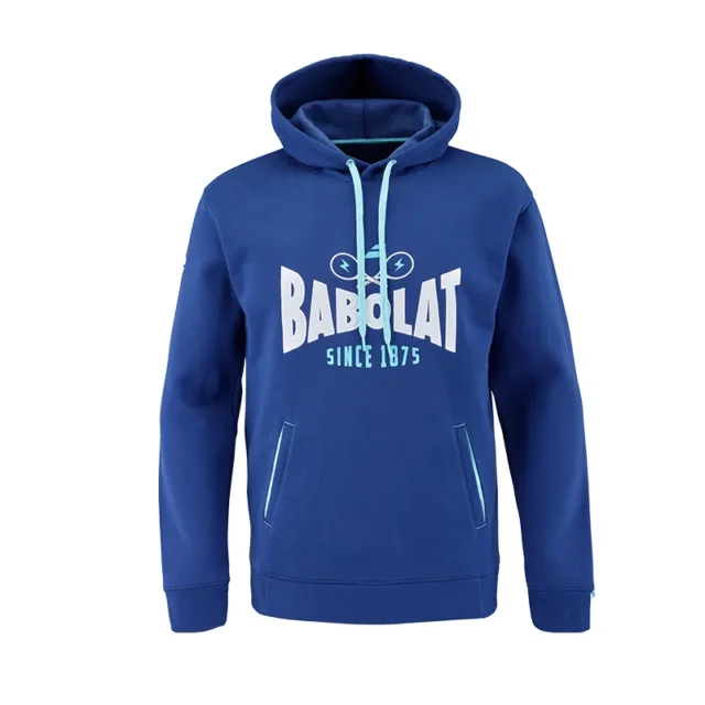 Sweat à capuche Babolat Exercise Hood Homme Bleu foncé
