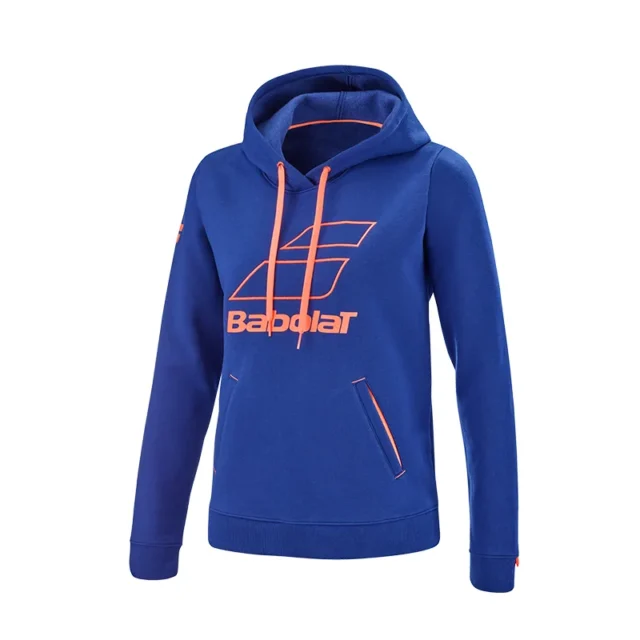 Sweat à capuche Babolat Exercise Femme Bleu foncé