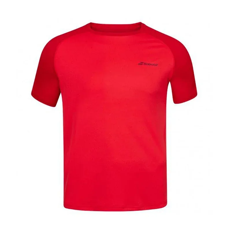 Tee-shirt de tennis garçon Babolat Play Crew Neck Tee Garçon, vue 4