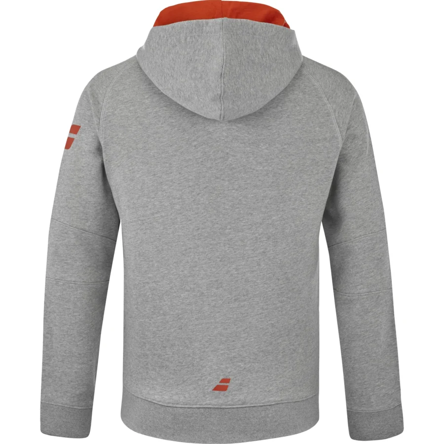 Veste à capuche Babolat Exercise Hood Jacket Homme Gris, vue 3
