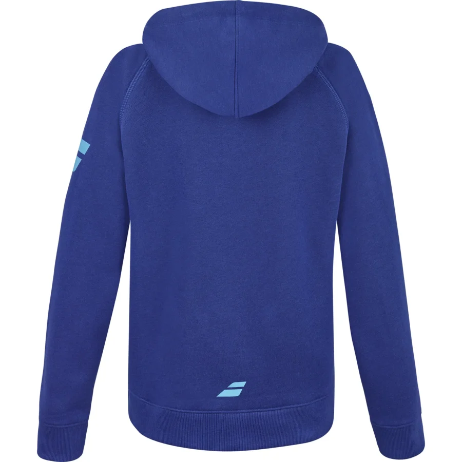 Veste à capuche Babolat Exercise Hood Jacket Junior Bleu, vue 3