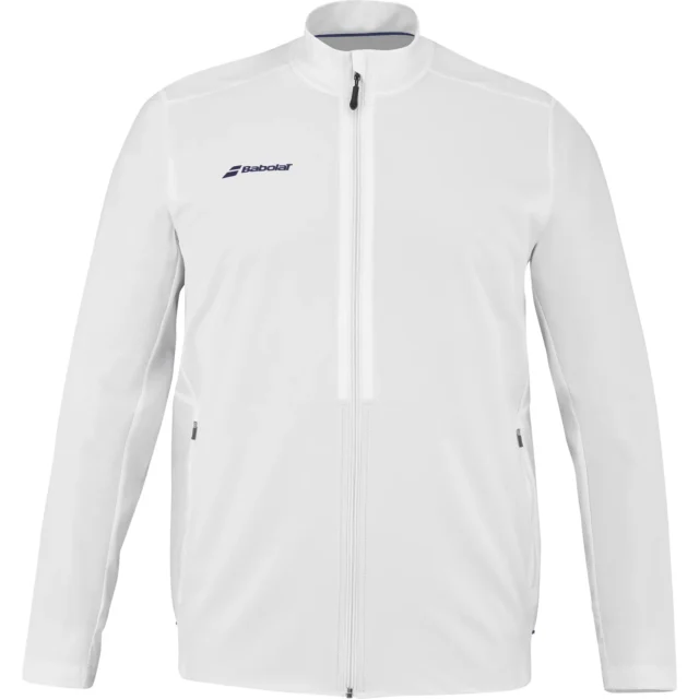 Veste de tennis Babolat Play Jacket Homme Blanc